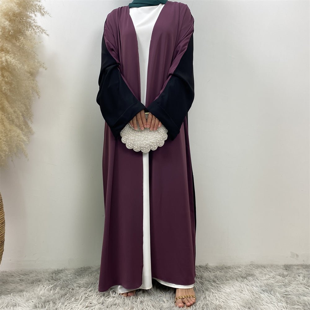 
                  
                    Alin Dual Nida Open Abaya - Amaanah Modesty
                  
                