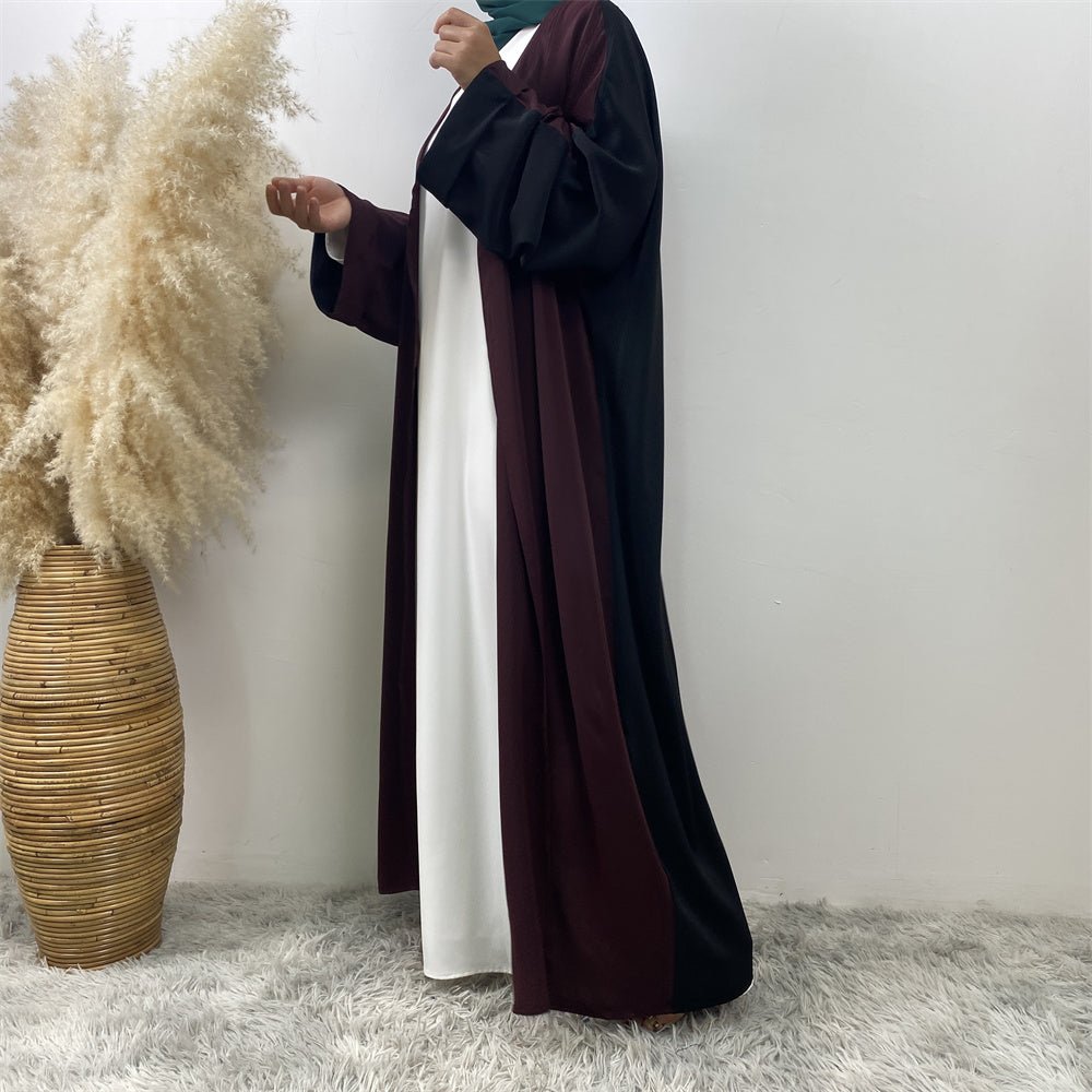
                  
                    Alin Dual Nida Open Abaya - Amaanah Modesty
                  
                