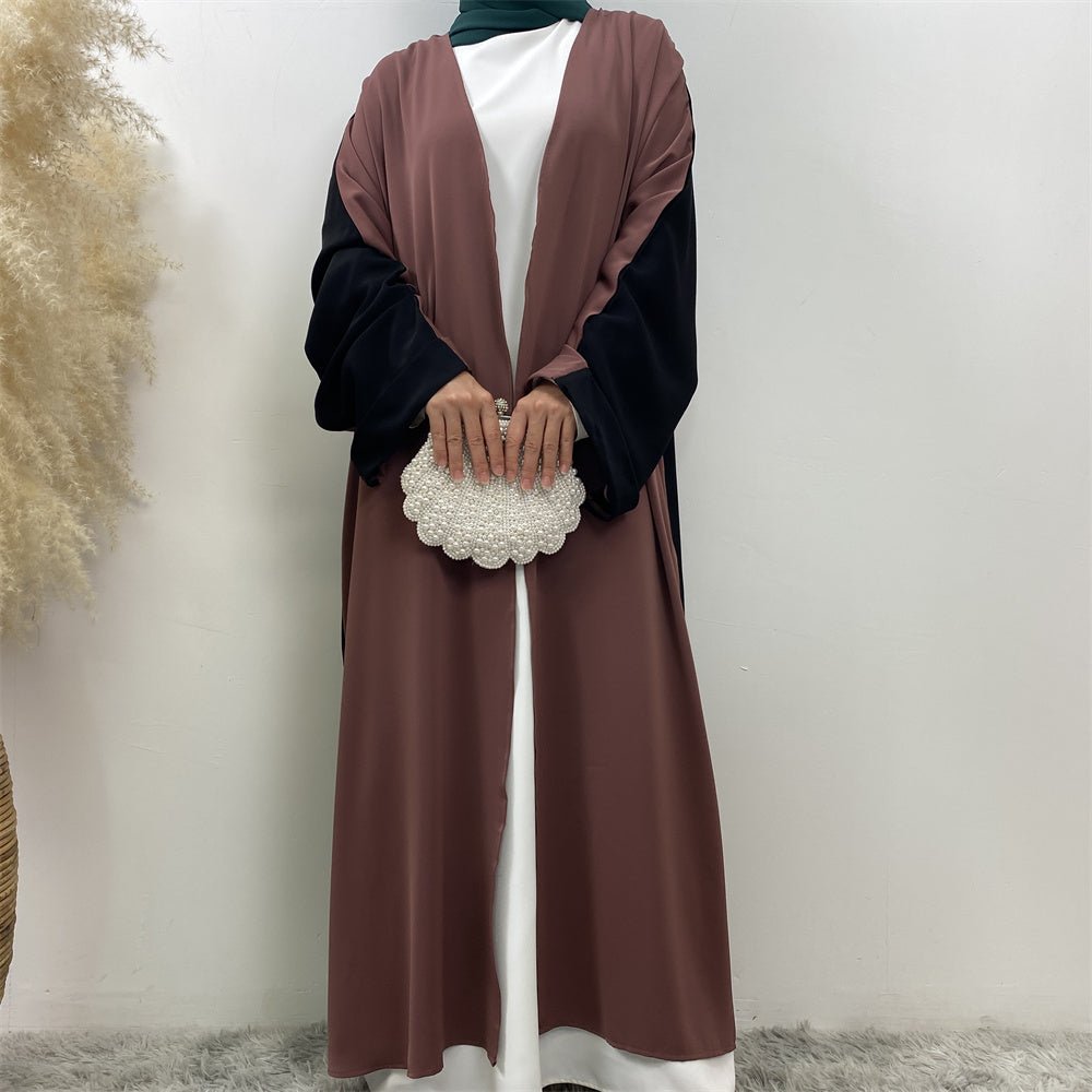 
                  
                    Alin Dual Nida Open Abaya - Amaanah Modesty
                  
                