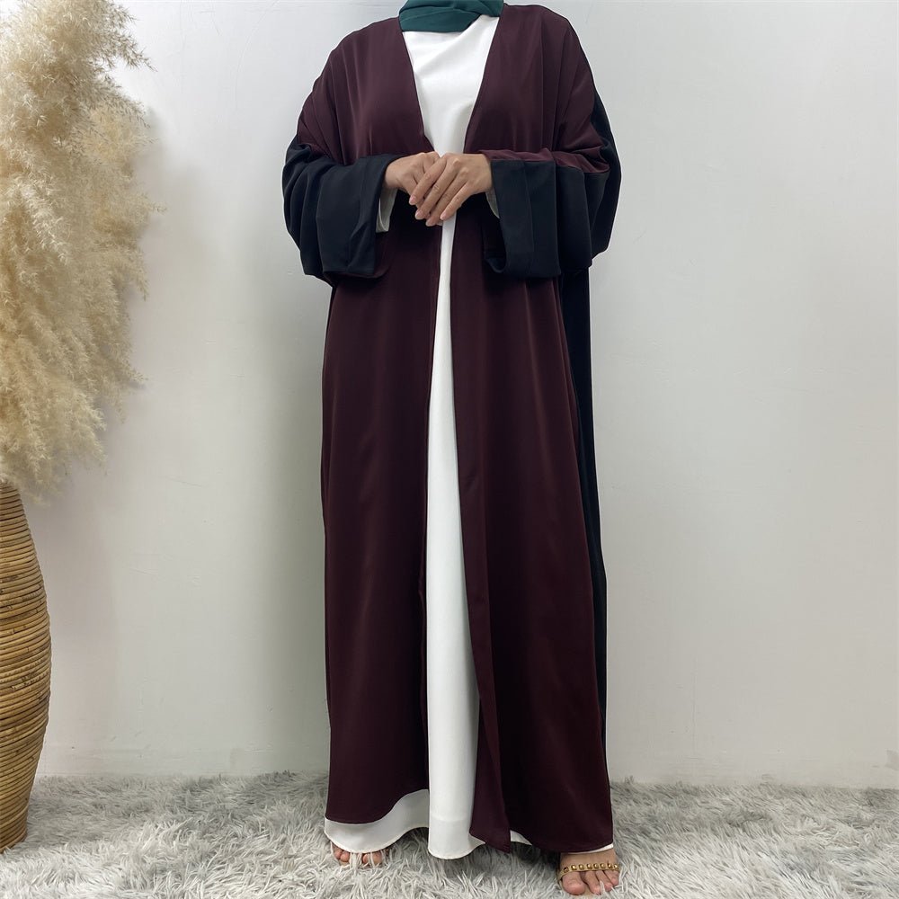 
                  
                    Alin Dual Nida Open Abaya - Amaanah Modesty
                  
                