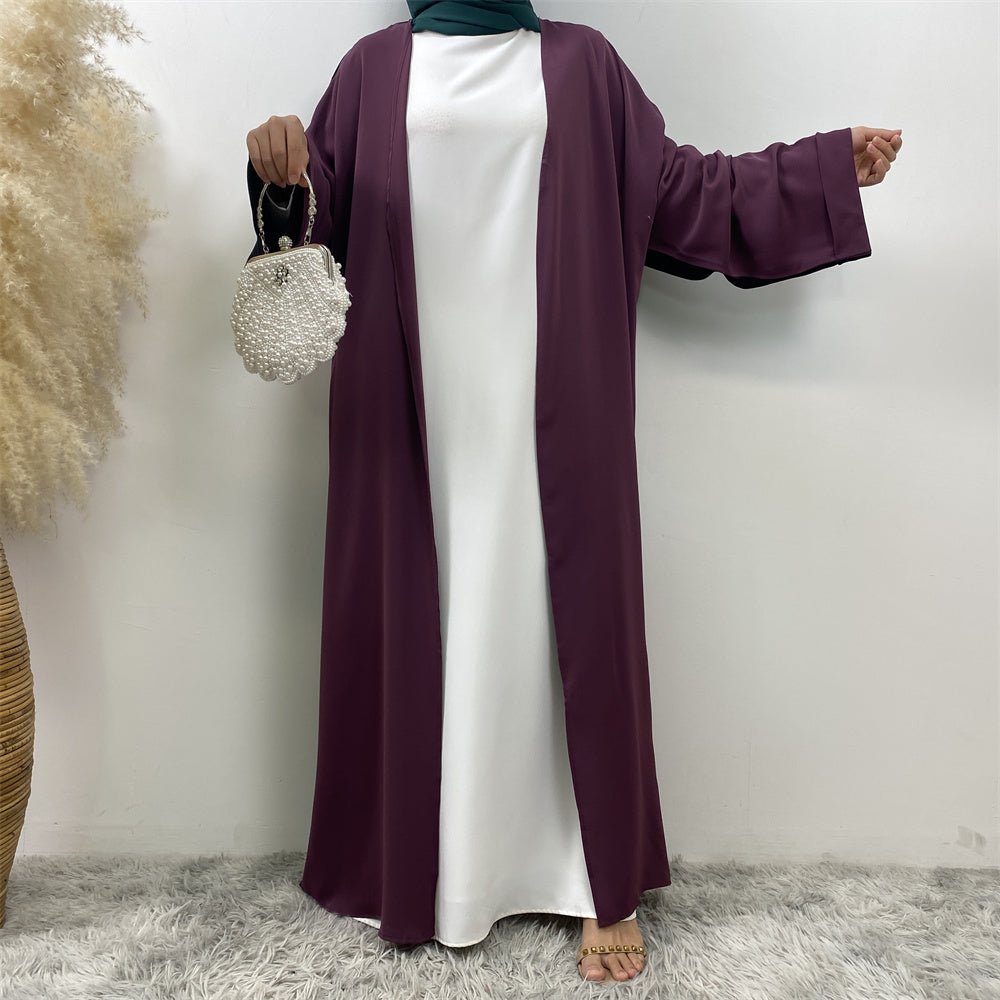 
                  
                    Alin Dual Nida Open Abaya - Amaanah Modesty
                  
                
