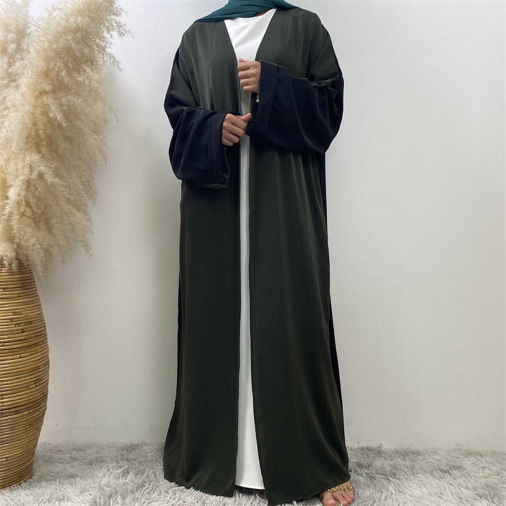 
                  
                    Alin Dual Nida Open Abaya - Amaanah Modesty
                  
                