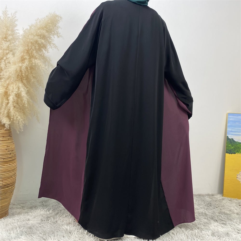 
                  
                    Alin Dual Nida Open Abaya - Amaanah Modesty
                  
                
