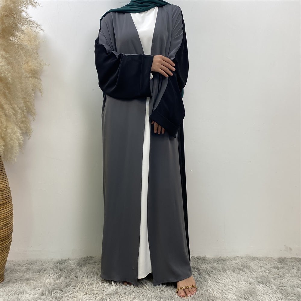 
                  
                    Alin Dual Nida Open Abaya - Amaanah Modesty
                  
                
