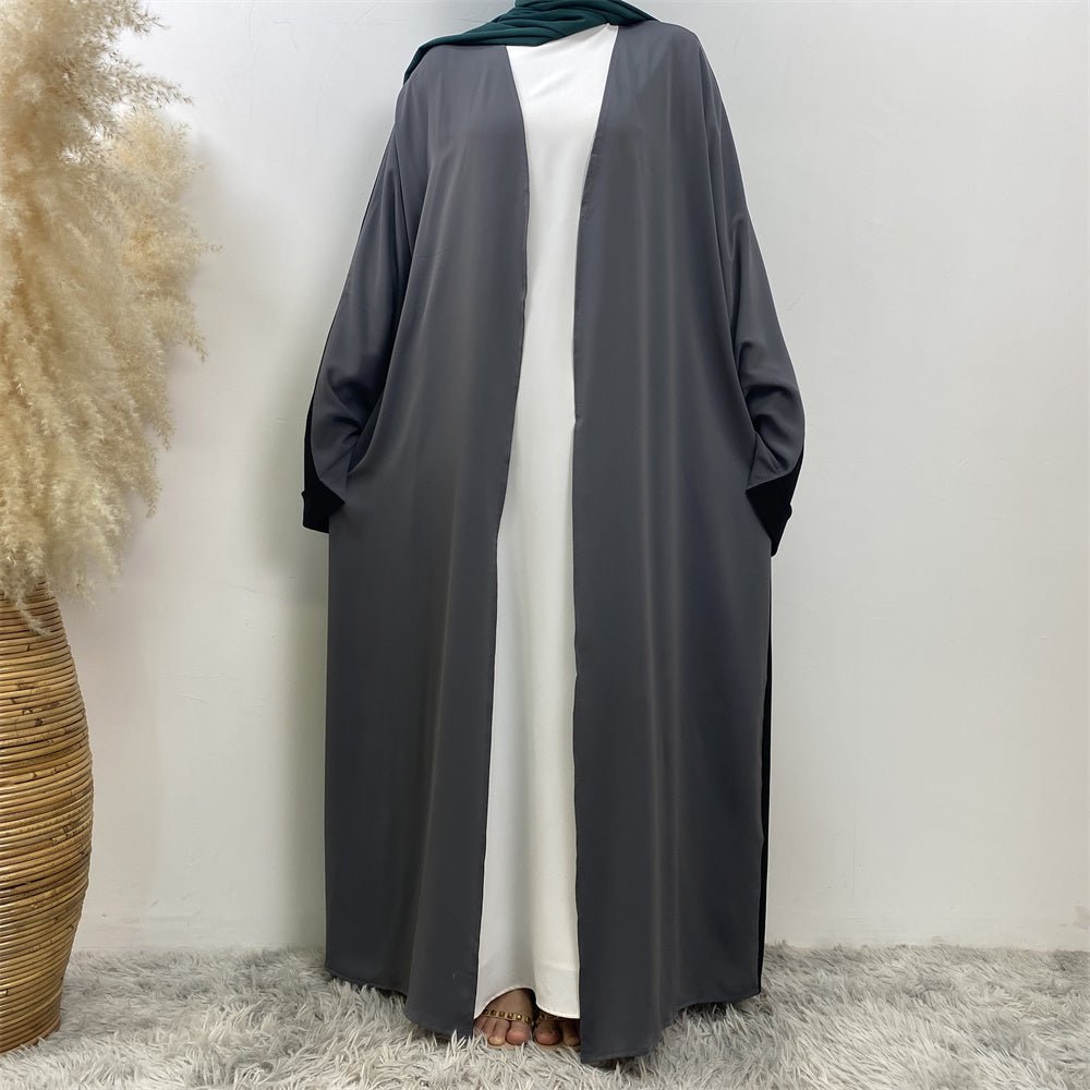 
                  
                    Alin Dual Nida Open Abaya - Amaanah Modesty
                  
                