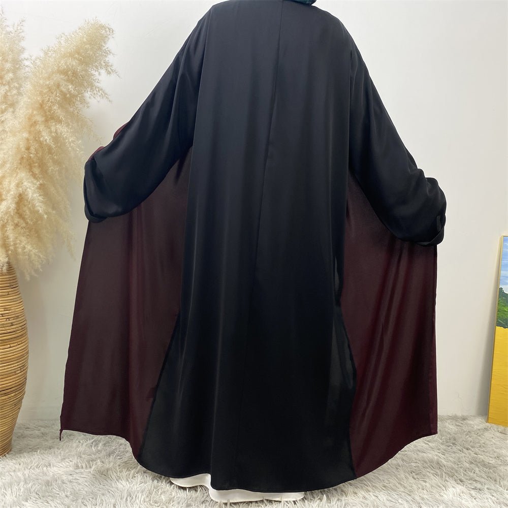
                  
                    Alin Dual Nida Open Abaya - Amaanah Modesty
                  
                