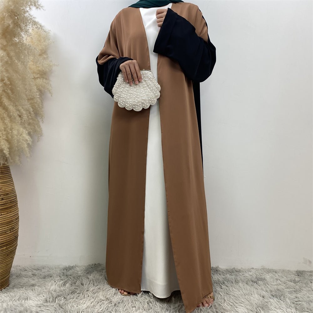 Alin Dual Nida Open Abaya - Amaanah Modesty