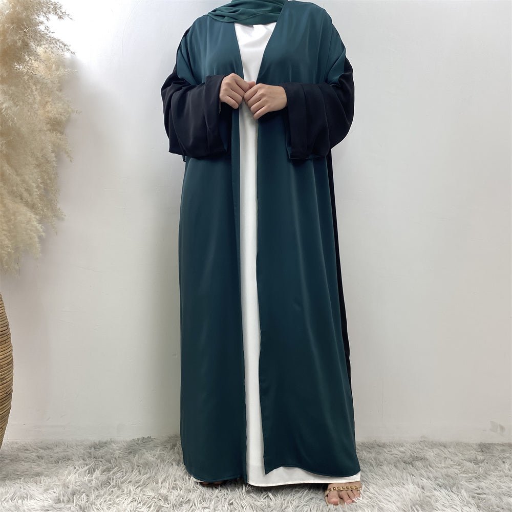 
                  
                    Alin Dual Nida Open Abaya - Amaanah Modesty
                  
                