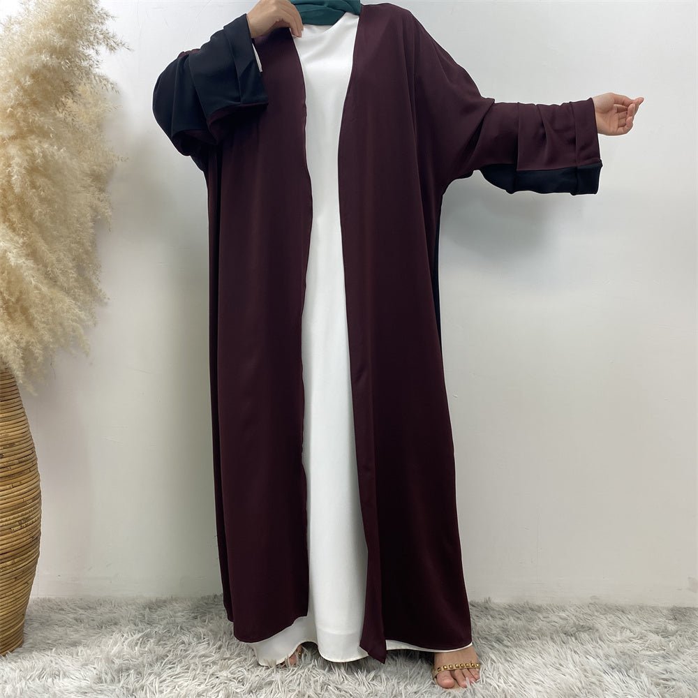 
                  
                    Alin Dual Nida Open Abaya - Amaanah Modesty
                  
                