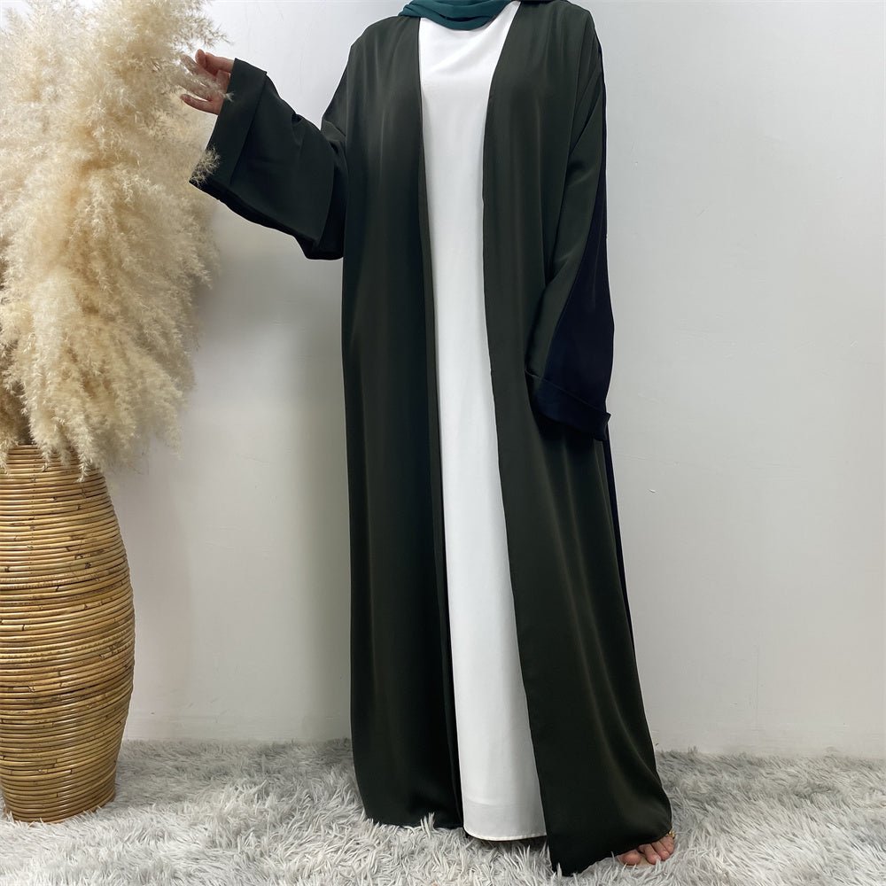 
                  
                    Alin Dual Nida Open Abaya - Amaanah Modesty
                  
                