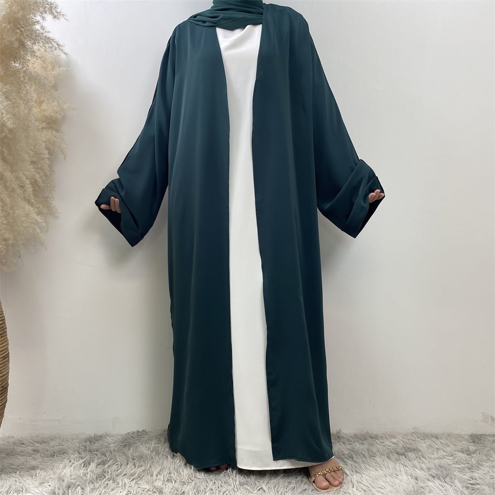 
                  
                    Alin Dual Nida Open Abaya - Amaanah Modesty
                  
                