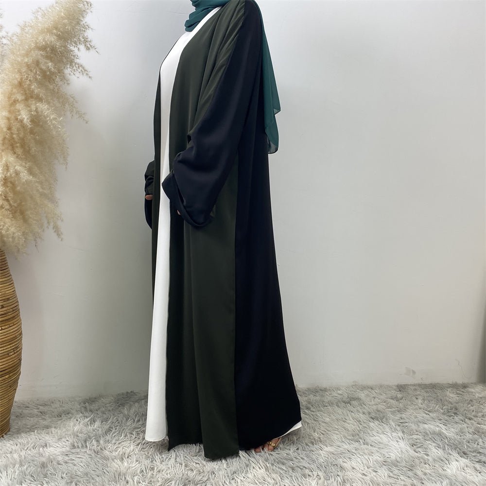 
                  
                    Alin Dual Nida Open Abaya - Amaanah Modesty
                  
                