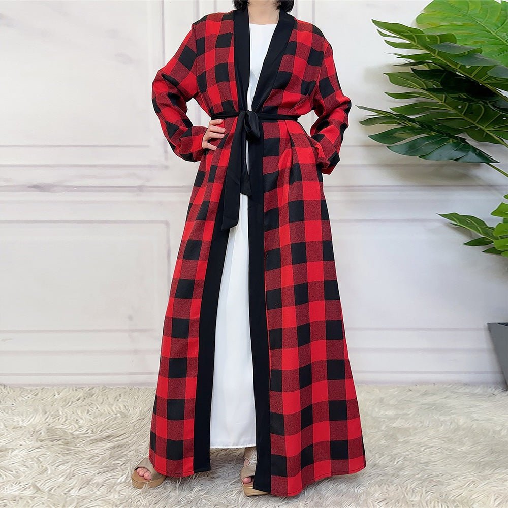 
                  
                    Asia Brushed Open Abaya - Amaanah Modesty
                  
                