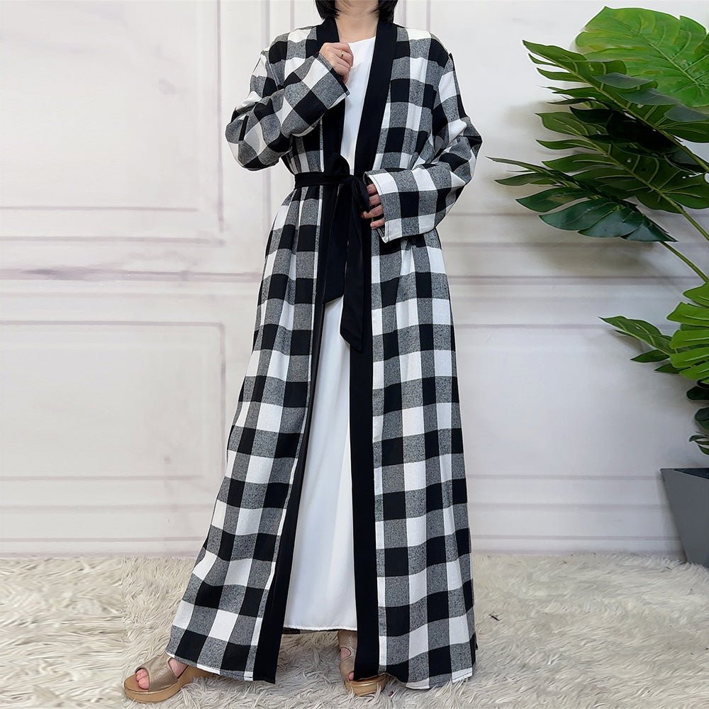 
                  
                    Asia Brushed Open Abaya - Amaanah Modesty
                  
                
