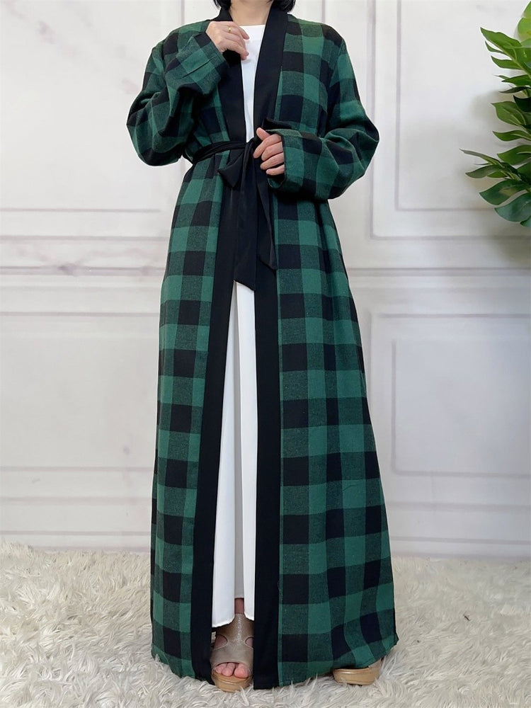 
                  
                    Asia Brushed Open Abaya - Amaanah Modesty
                  
                