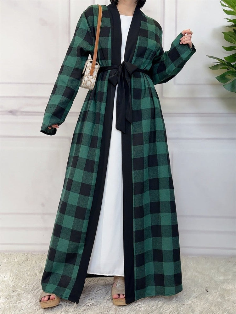 
                  
                    Asia Brushed Open Abaya - Amaanah Modesty
                  
                