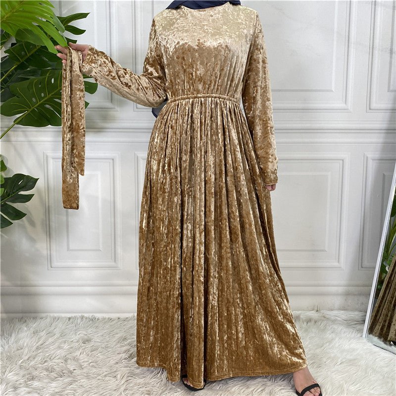 
                  
                    Asma Velvet Abaya - Amaanah Modesty
                  
                