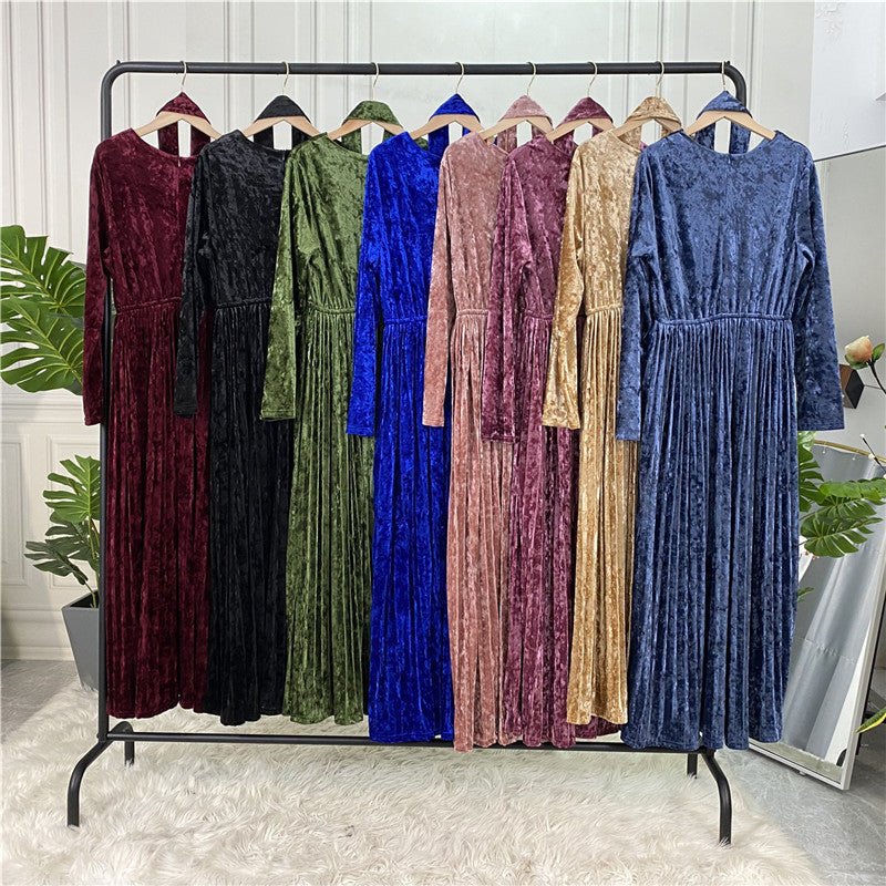 
                  
                    Asma Velvet Abaya - Amaanah Modesty
                  
                