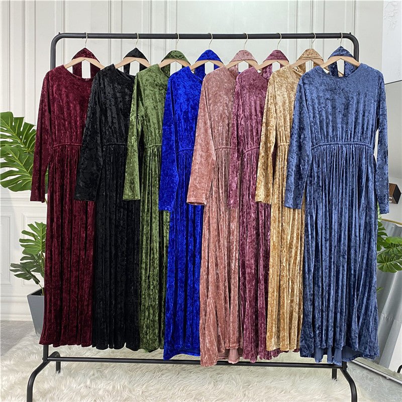 
                  
                    Asma Velvet Abaya - Amaanah Modesty
                  
                