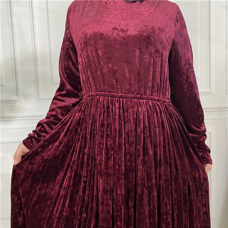 
                  
                    Asma Velvet Abaya - Amaanah Modesty
                  
                