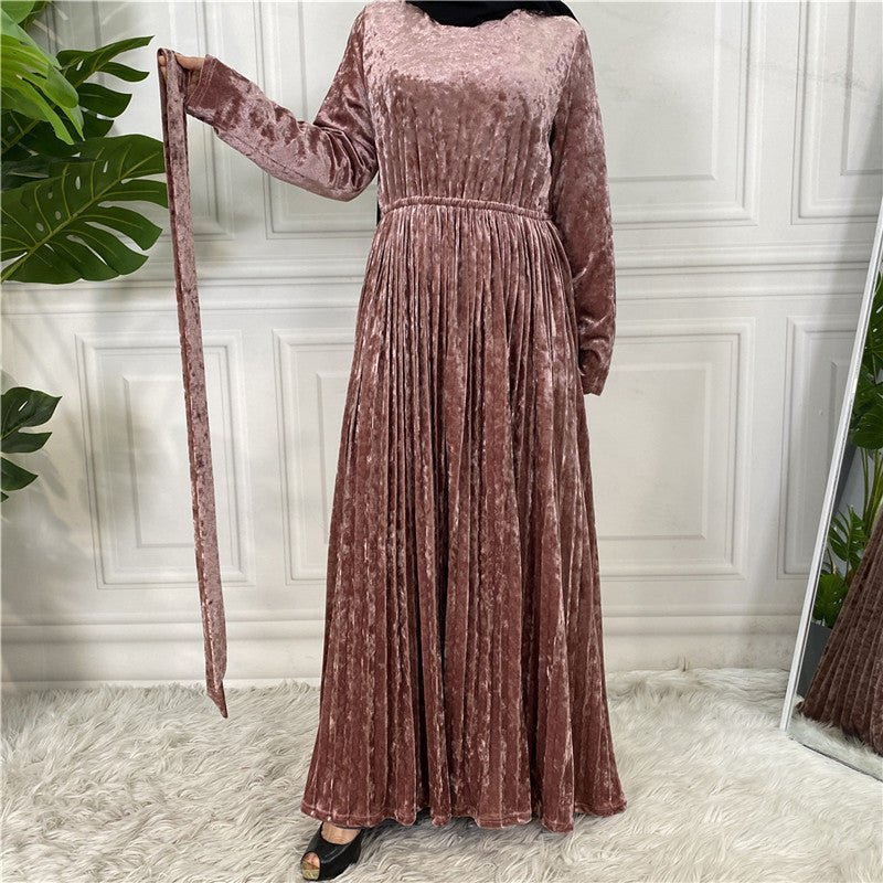 
                  
                    Asma Velvet Abaya - Amaanah Modesty
                  
                