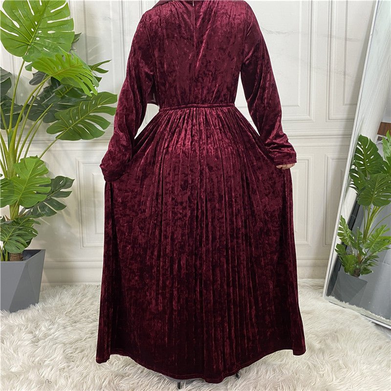 
                  
                    Asma Velvet Abaya - Amaanah Modesty
                  
                
