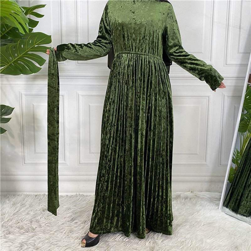 
                  
                    Asma Velvet Abaya - Amaanah Modesty
                  
                