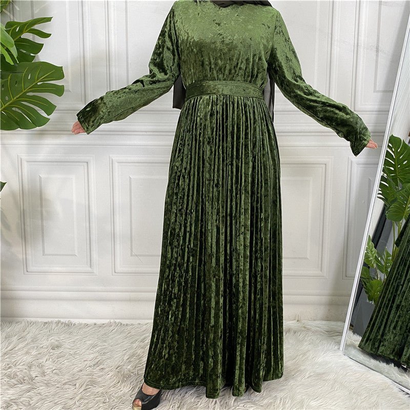 
                  
                    Asma Velvet Abaya - Amaanah Modesty
                  
                