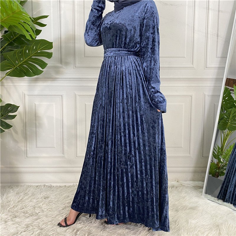 
                  
                    Asma Velvet Abaya - Amaanah Modesty
                  
                