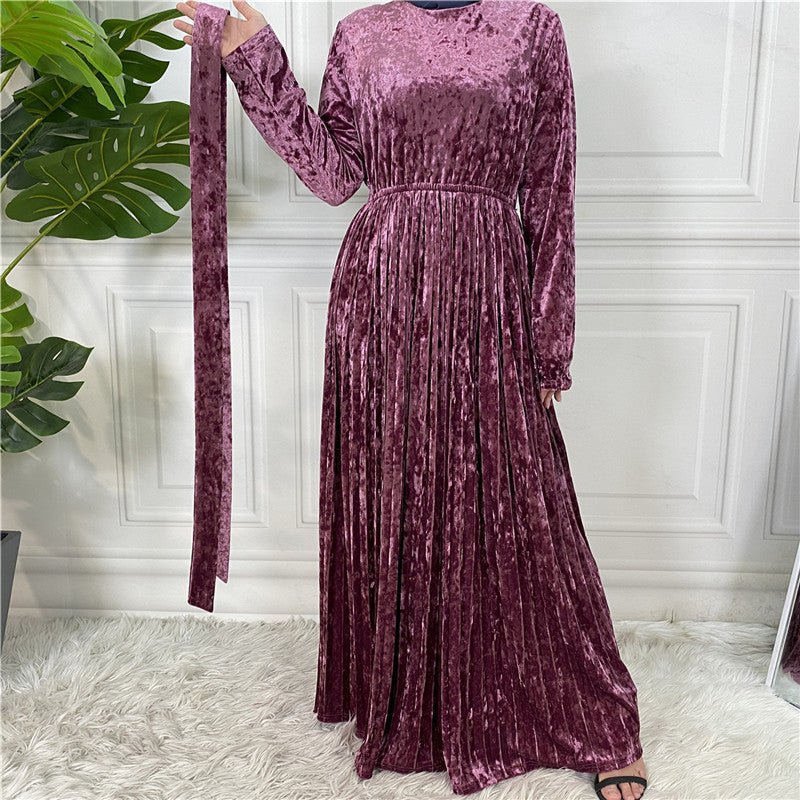
                  
                    Asma Velvet Abaya - Amaanah Modesty
                  
                