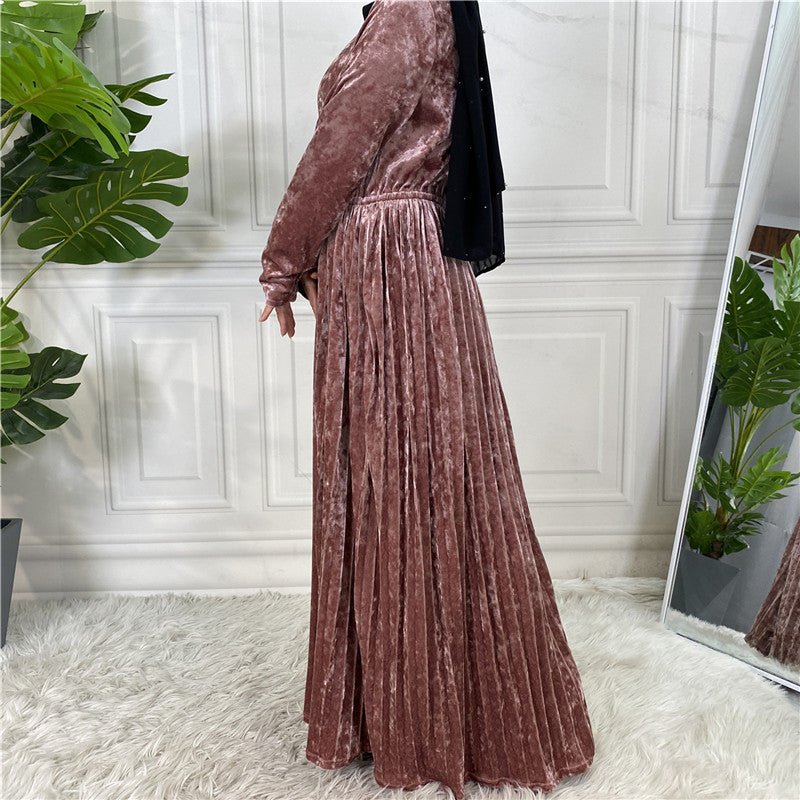 
                  
                    Asma Velvet Abaya - Amaanah Modesty
                  
                