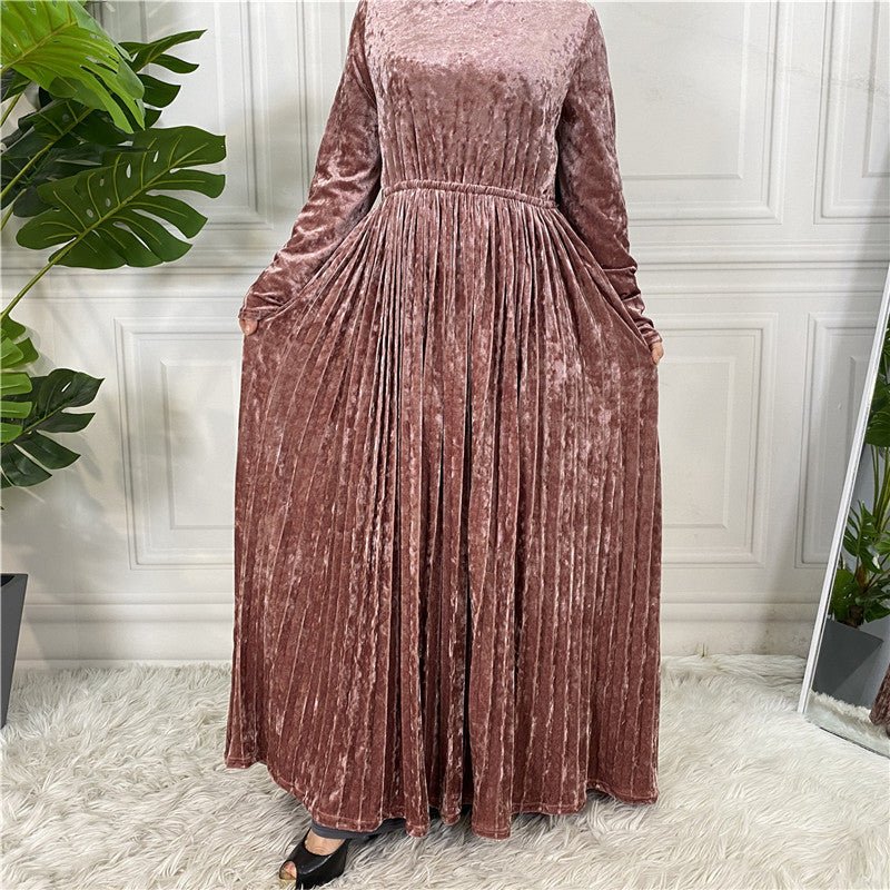 
                  
                    Asma Velvet Abaya - Amaanah Modesty
                  
                