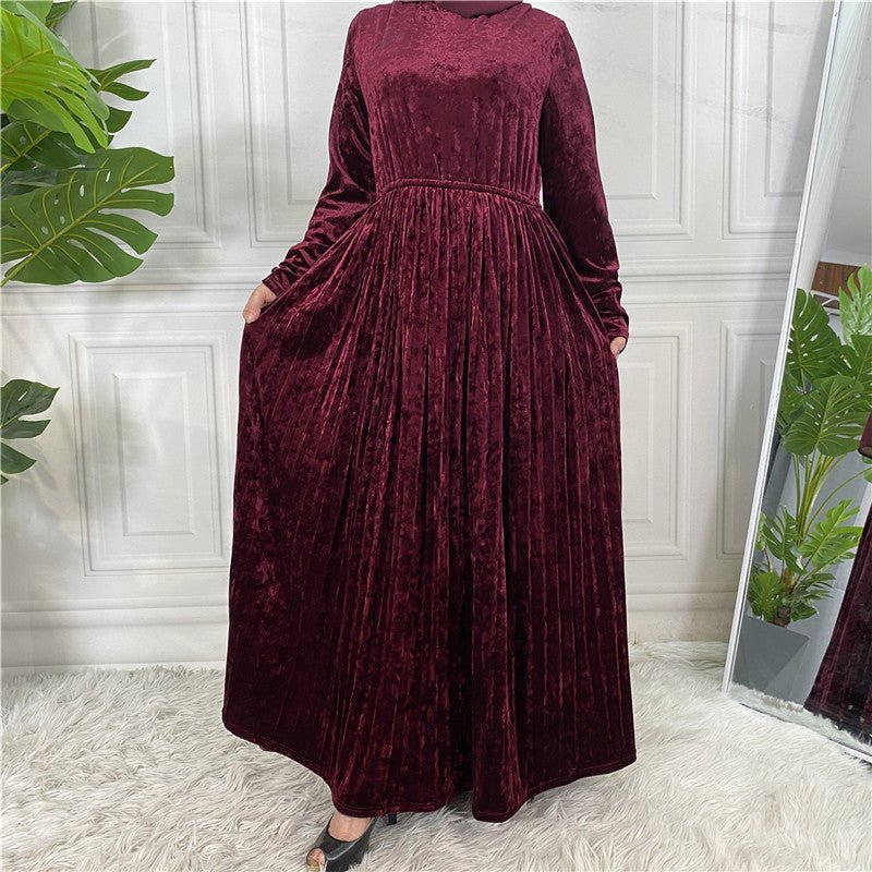 
                  
                    Asma Velvet Abaya - Amaanah Modesty
                  
                