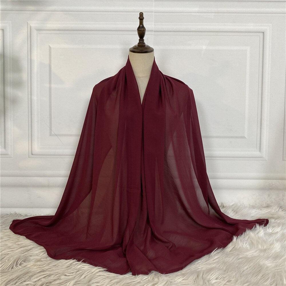Casual Chiffon Hijab - Amaanah Modesty