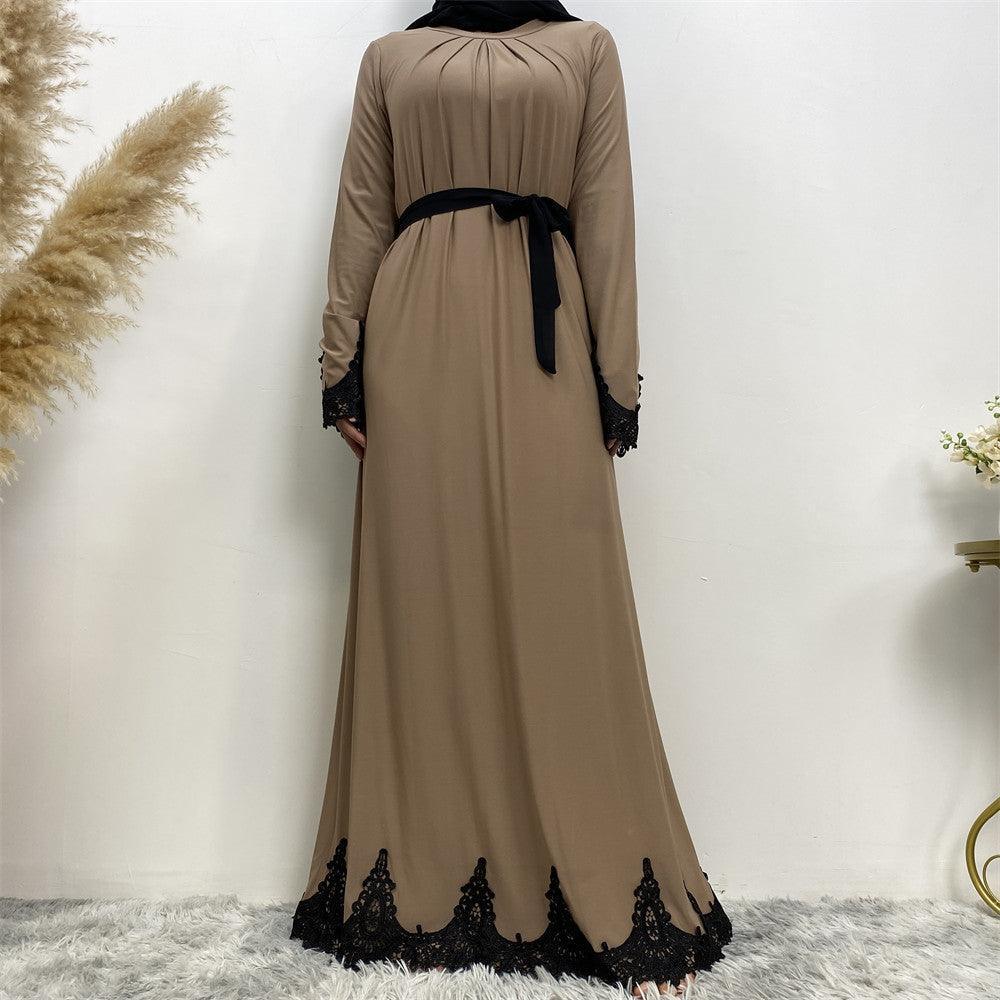 Cotton Pleated Abaya - Amaanah Modesty