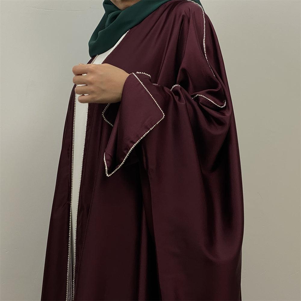 
                  
                    Diamond Satin Open Jilbab - Amaanah Modesty
                  
                