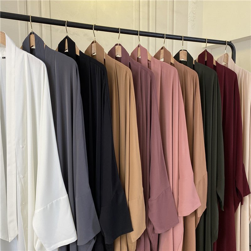 
                  
                    Eman Solid Open Jilbab - Amaanah Modesty
                  
                