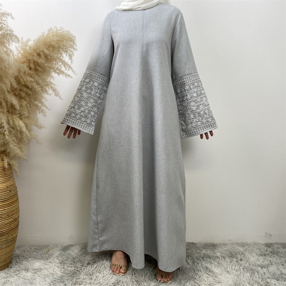 
                  
                    Embroidered Kimono Abaya - Amaanah Modesty
                  
                