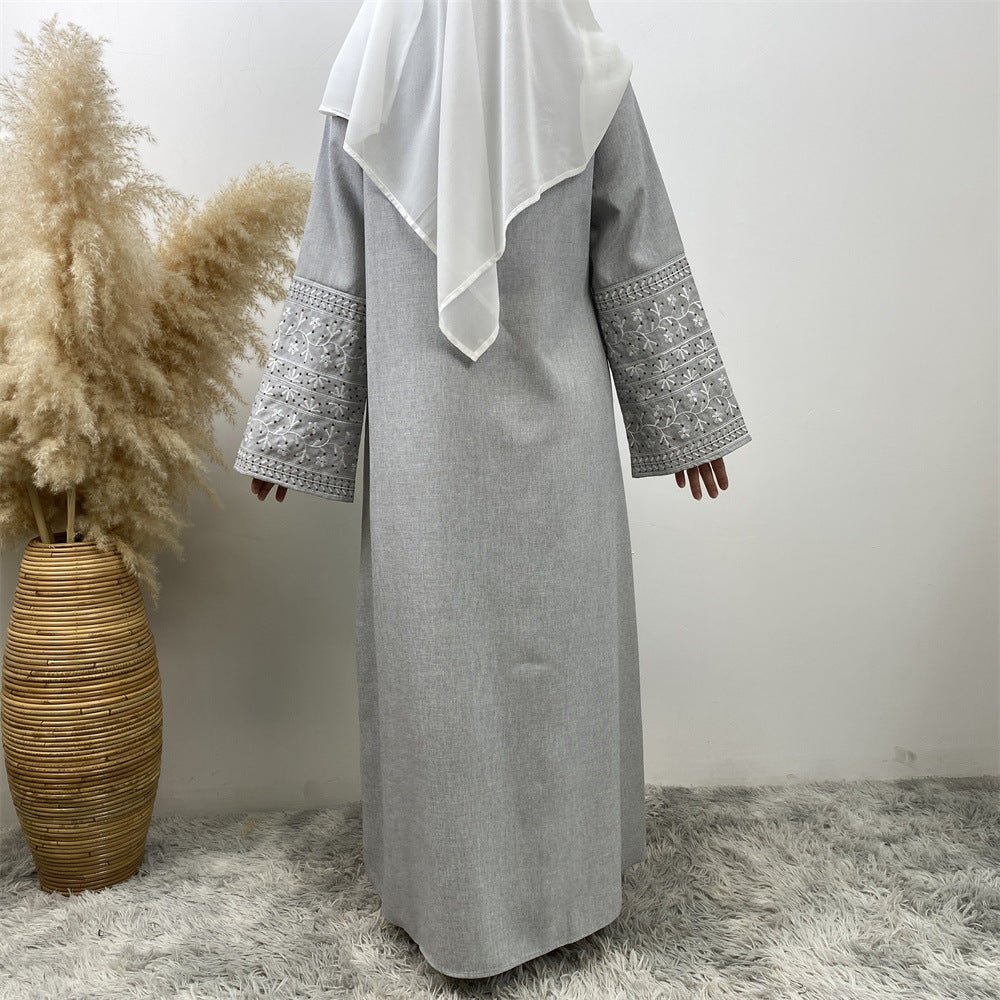 
                  
                    Embroidered Kimono Abaya - Amaanah Modesty
                  
                