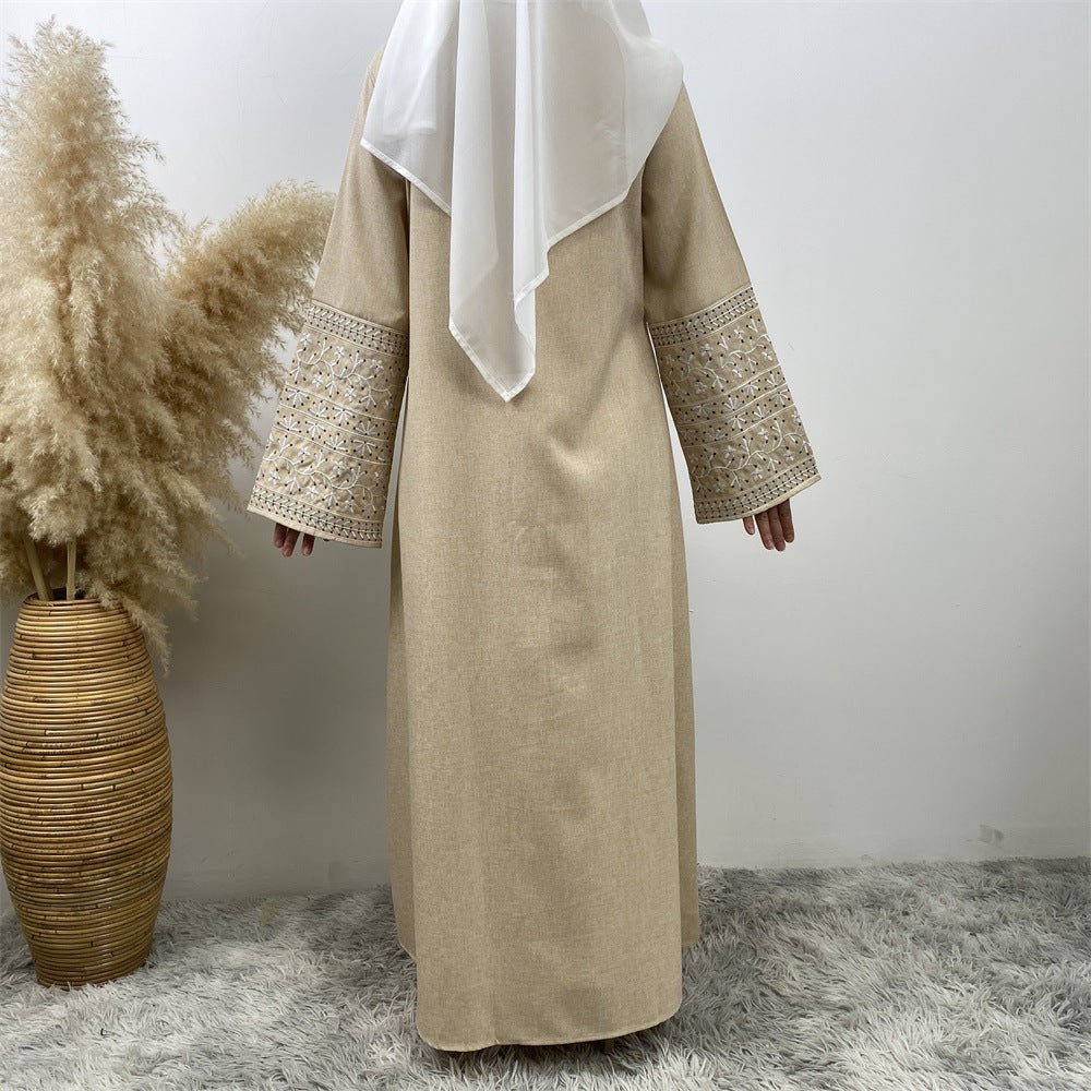 
                  
                    Embroidered Kimono Abaya - Amaanah Modesty
                  
                