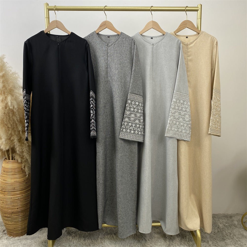 
                  
                    Embroidered Kimono Abaya - Amaanah Modesty
                  
                