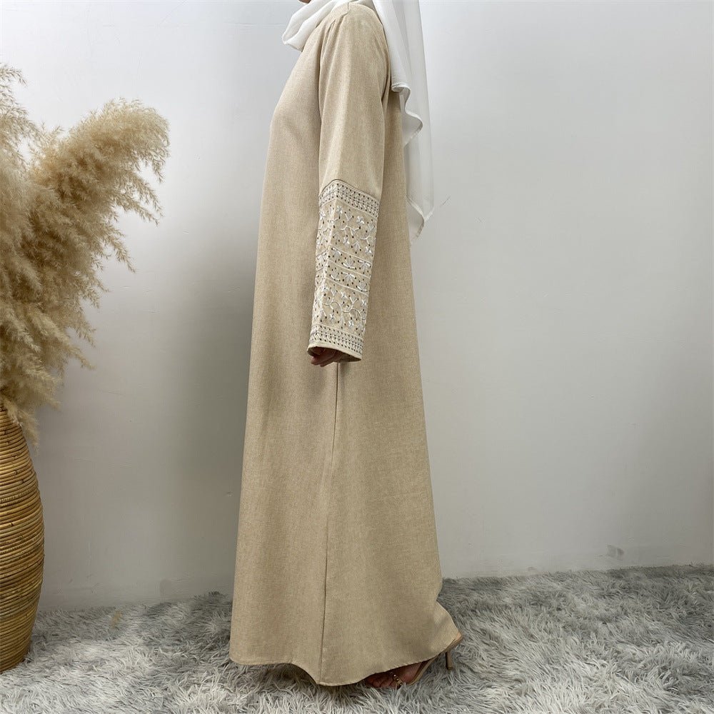 
                  
                    Embroidered Kimono Abaya - Amaanah Modesty
                  
                