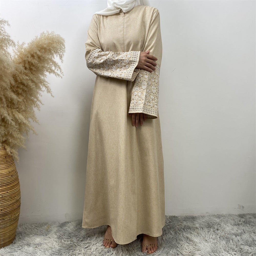 
                  
                    Embroidered Kimono Abaya - Amaanah Modesty
                  
                