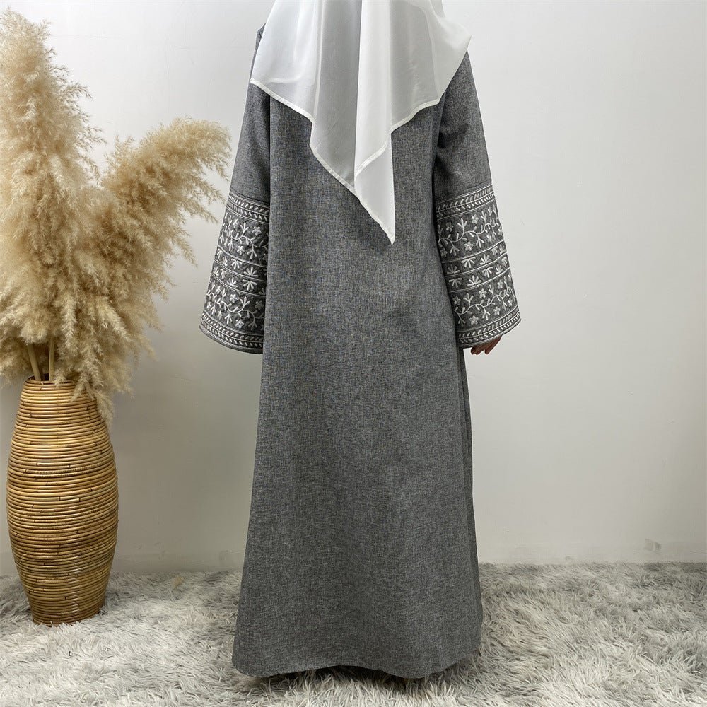 
                  
                    Embroidered Kimono Abaya - Amaanah Modesty
                  
                