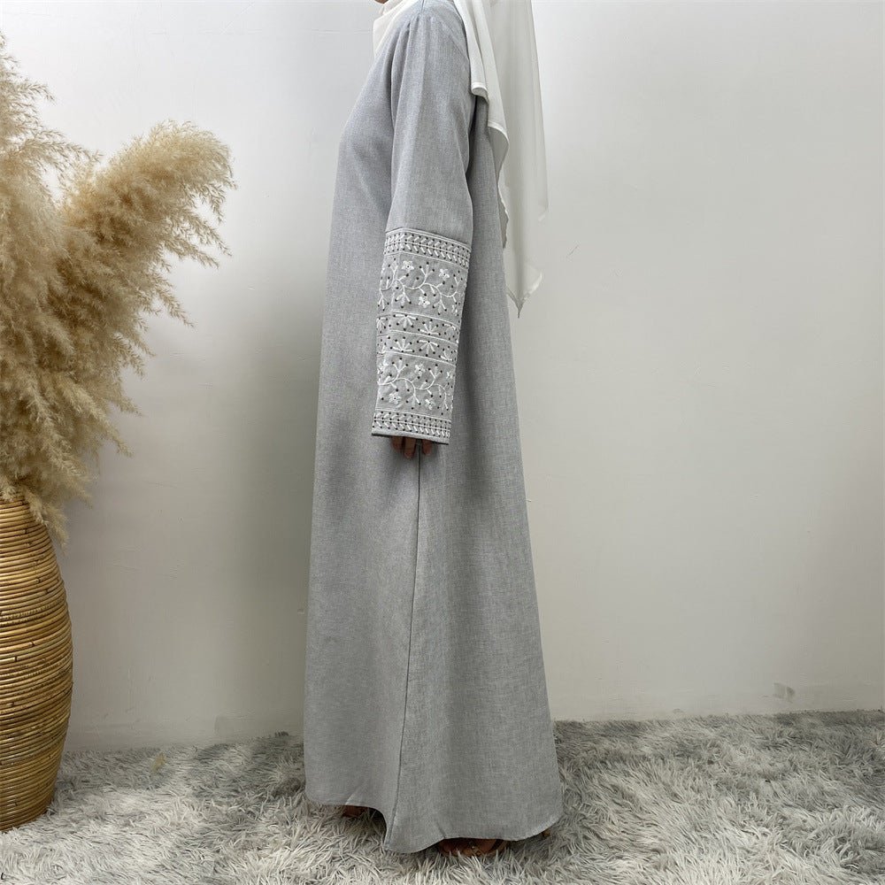 
                  
                    Embroidered Kimono Abaya - Amaanah Modesty
                  
                