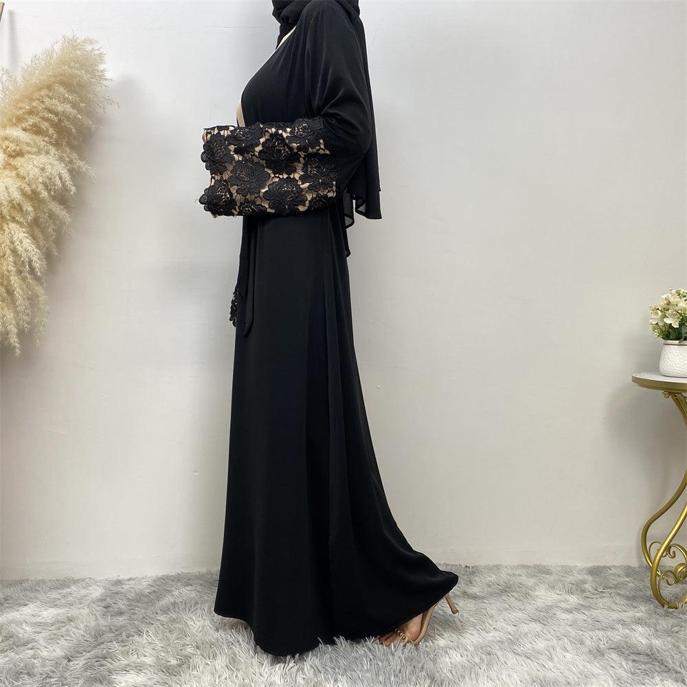 
                  
                    Embroidered Nida Kimono - Amaanah Modesty
                  
                