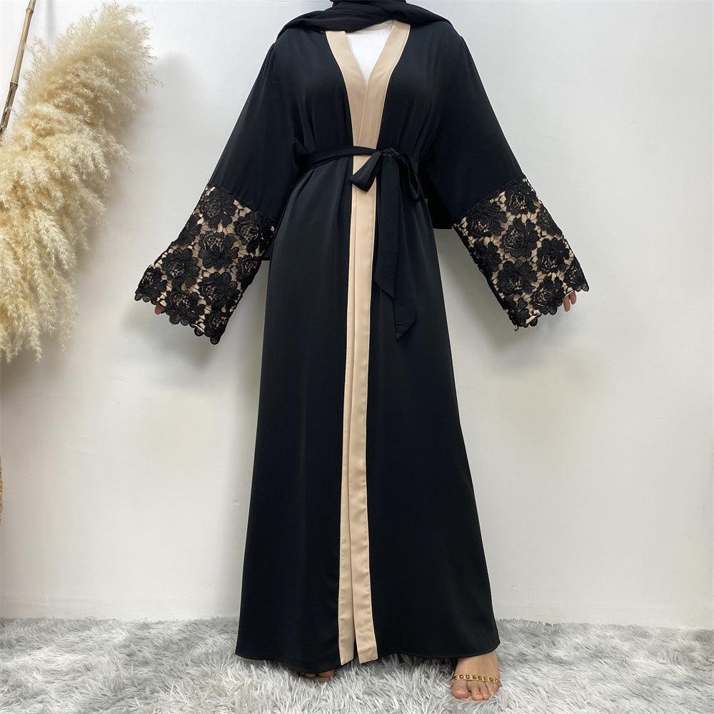 
                  
                    Embroidered Nida Kimono - Amaanah Modesty
                  
                