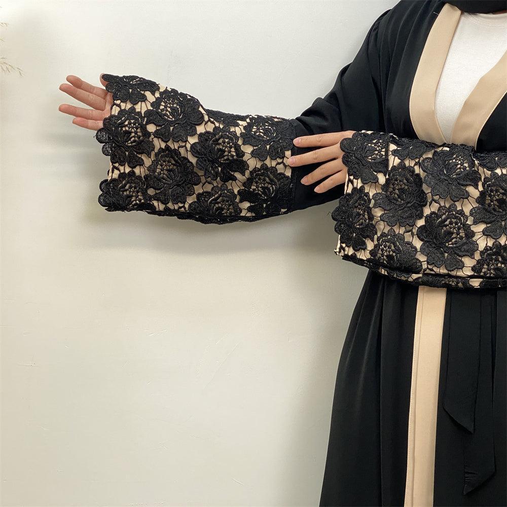 
                  
                    Embroidered Nida Kimono - Amaanah Modesty
                  
                