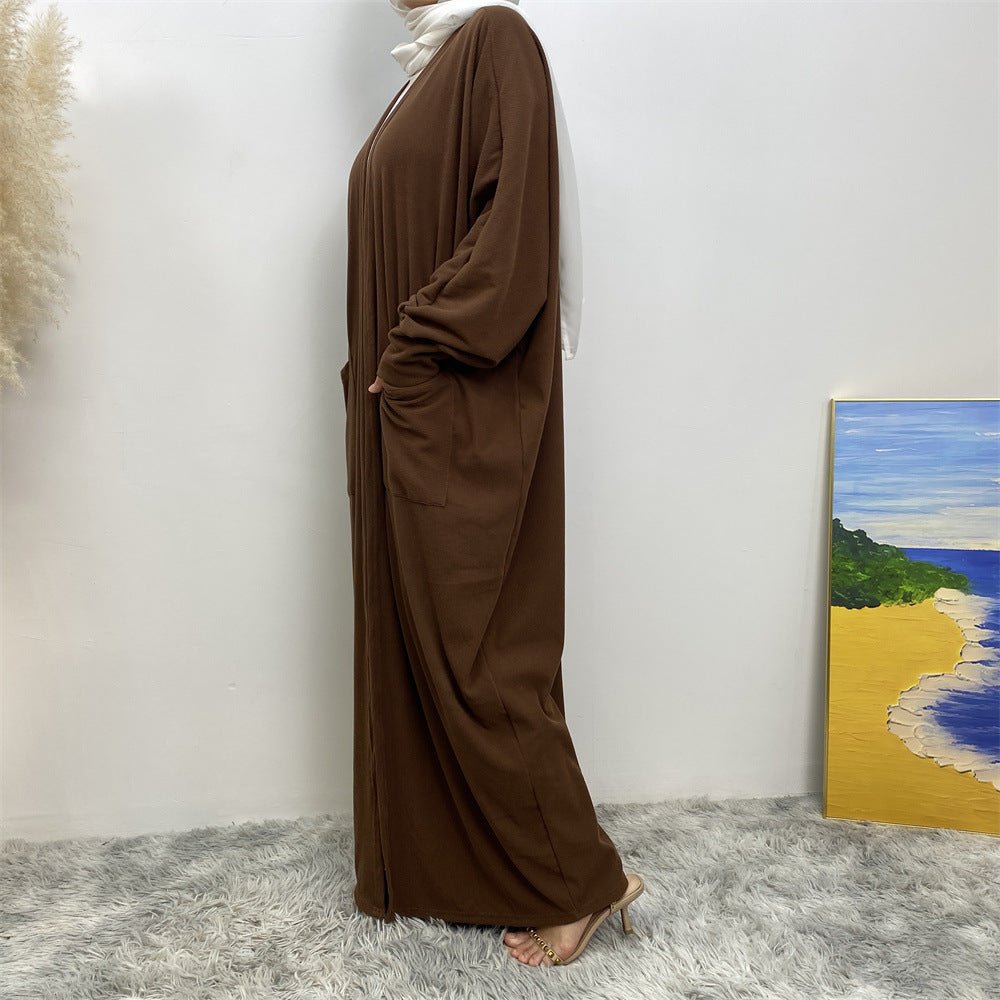 
                  
                    Fakhira Pocket Open Abaya - Amaanah Modesty
                  
                