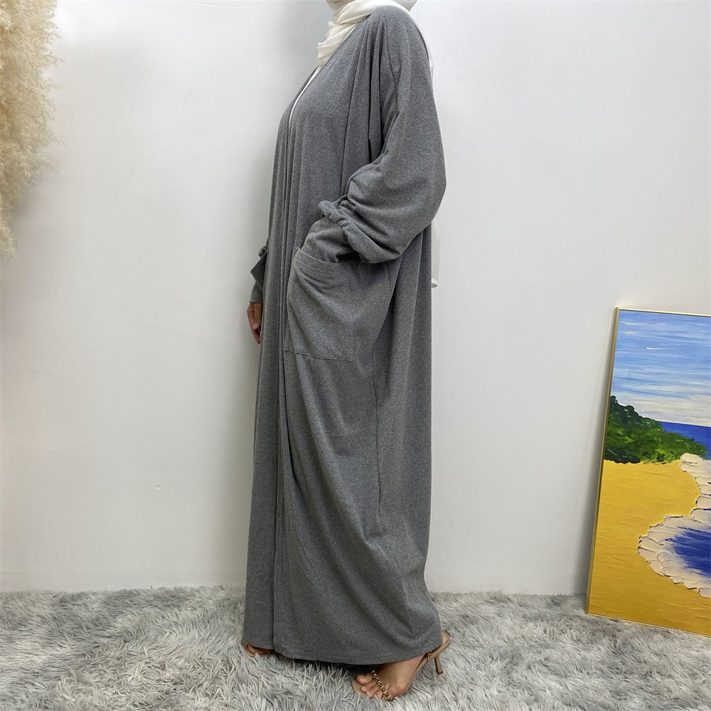 
                  
                    Fakhira Pocket Open Abaya - Amaanah Modesty
                  
                